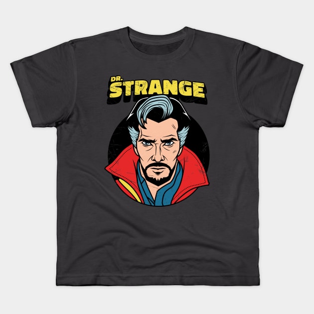 vintage strange dr Kids T-Shirt by Playground